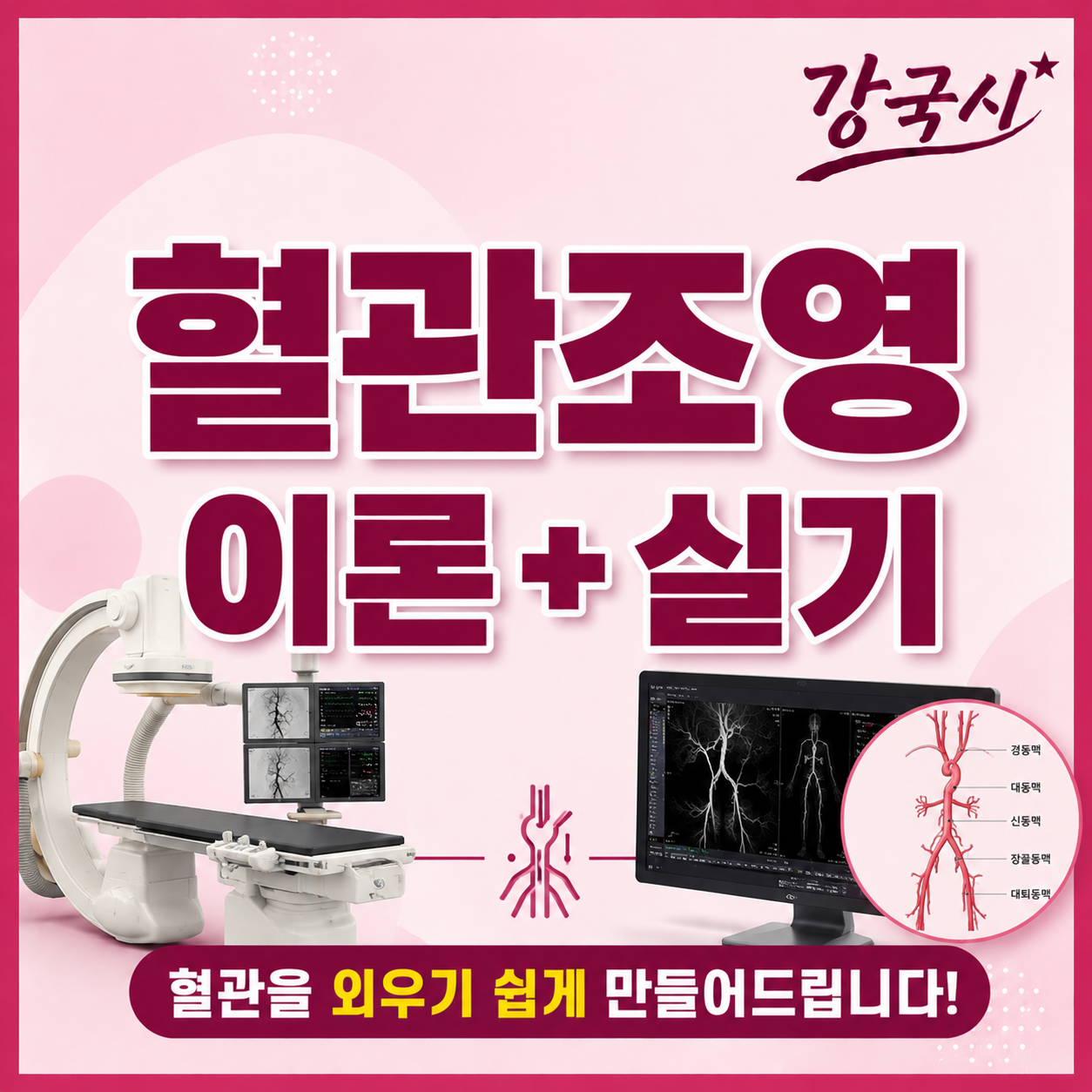 혈관조영 실기 30일