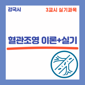 혈관조영 실기 30일
