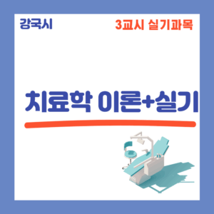 치료학 이론+실기 30일